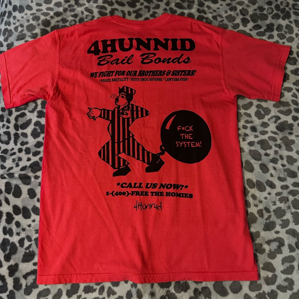 Red Graphic Tee - Picture 2 of 3